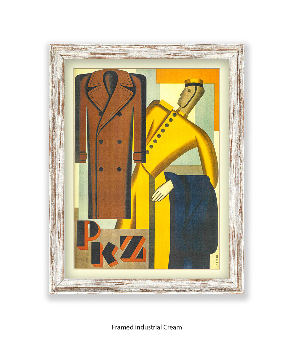 P K Z  Yellow Bell Boy Menswear Art Print