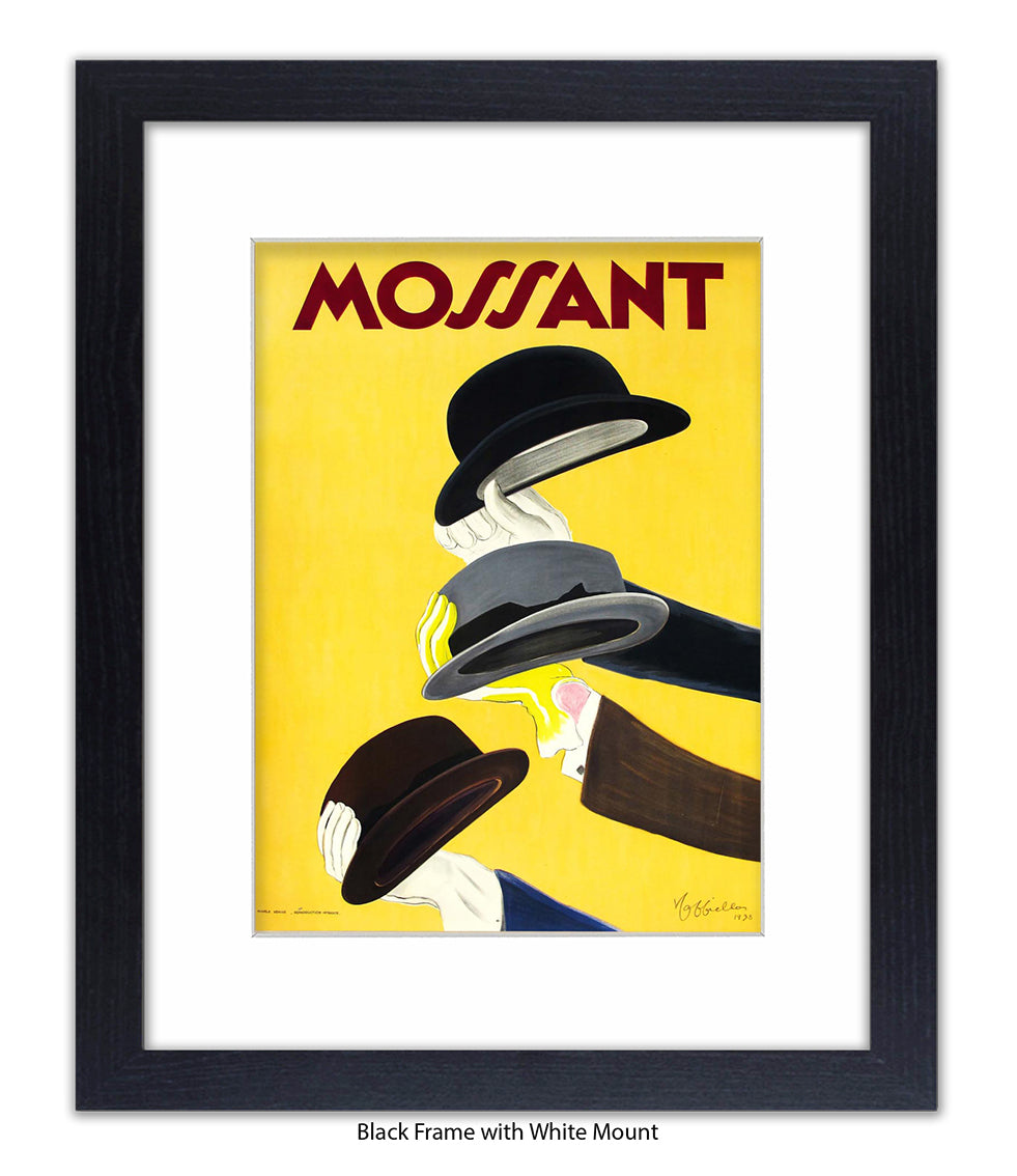 Mossant Hats Art Print