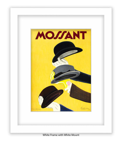 Mossant Hats Art Print