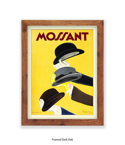 Mossant Hats Art Print