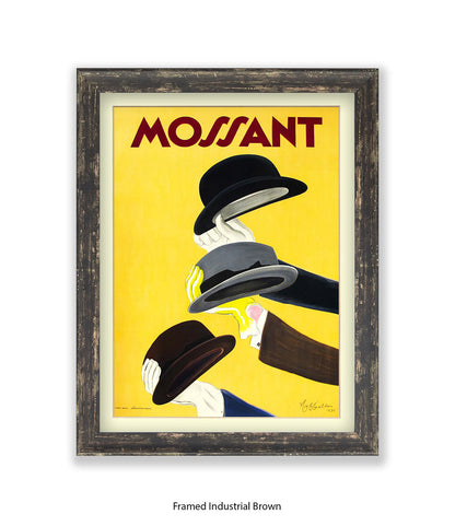 Mossant Hats Art Print