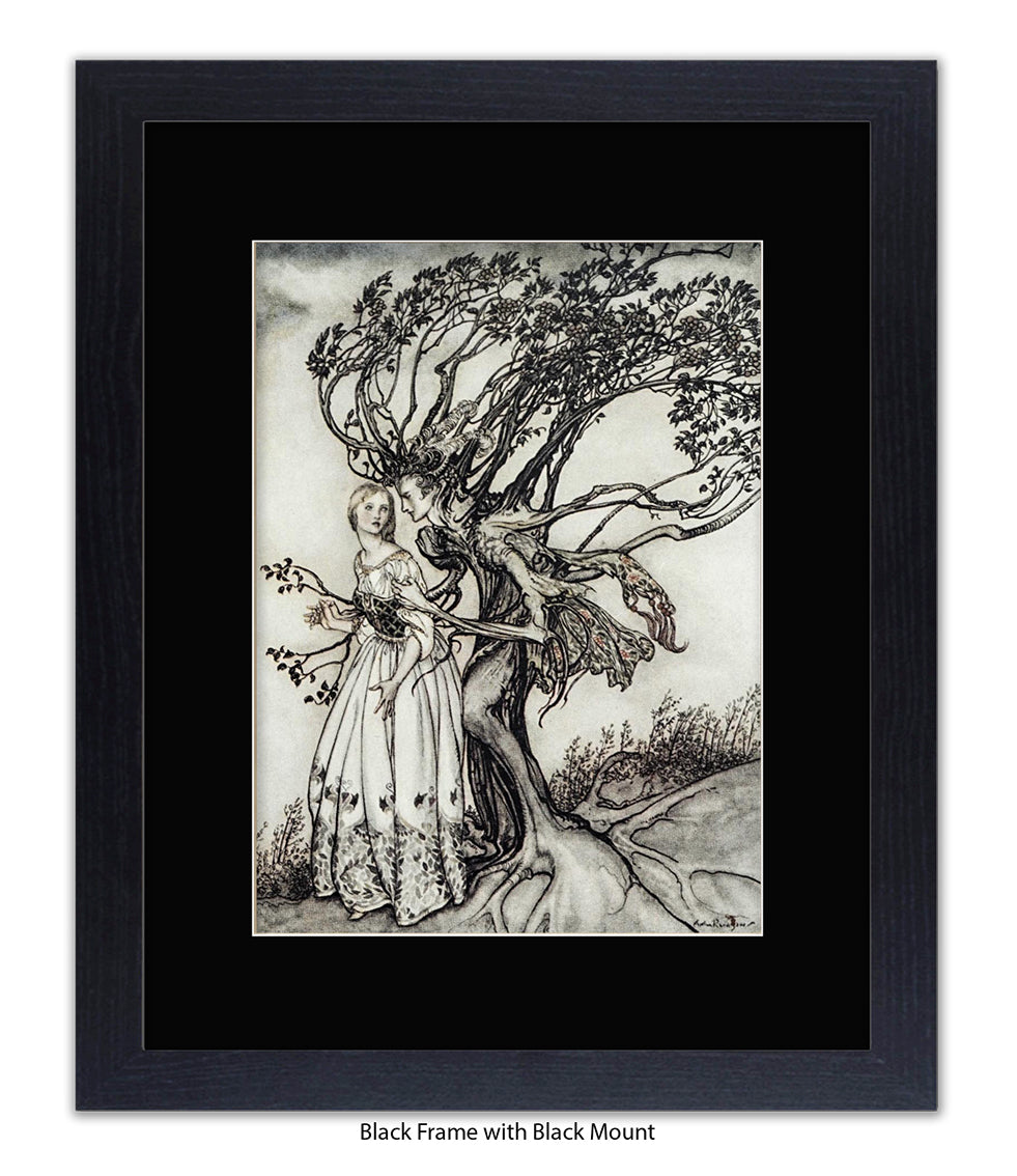 Arthur Rackham Tree Prince Art Print