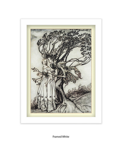 Arthur Rackham Tree Prince Art Print