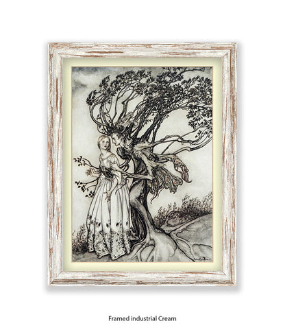 Arthur Rackham Tree Prince Art Print