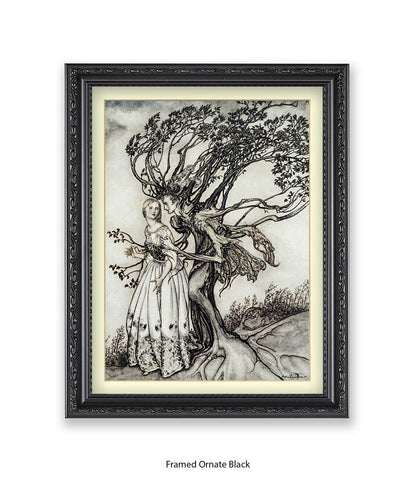 Arthur Rackham Tree Prince Art Print