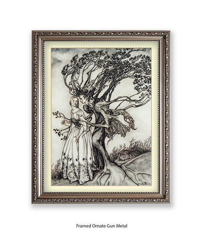 Arthur Rackham Tree Prince Art Print