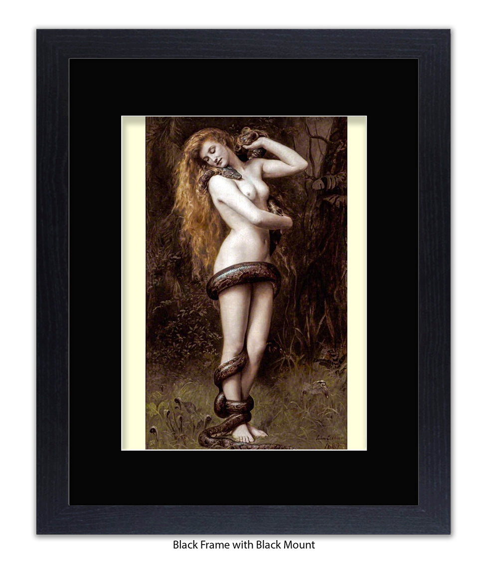 Arthur Rackham Girl With Snake Art Print