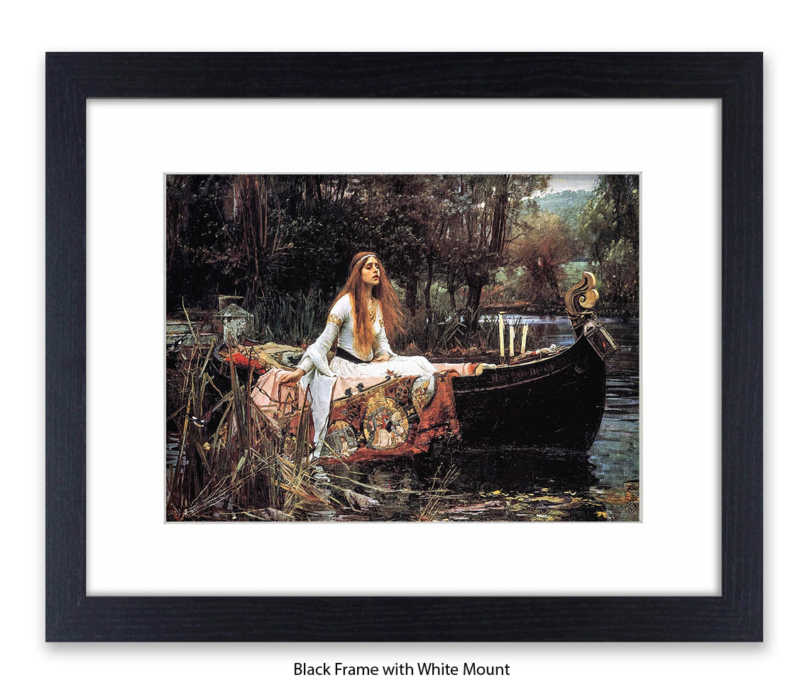 Waterhouse Lady Of Shallot Art Print