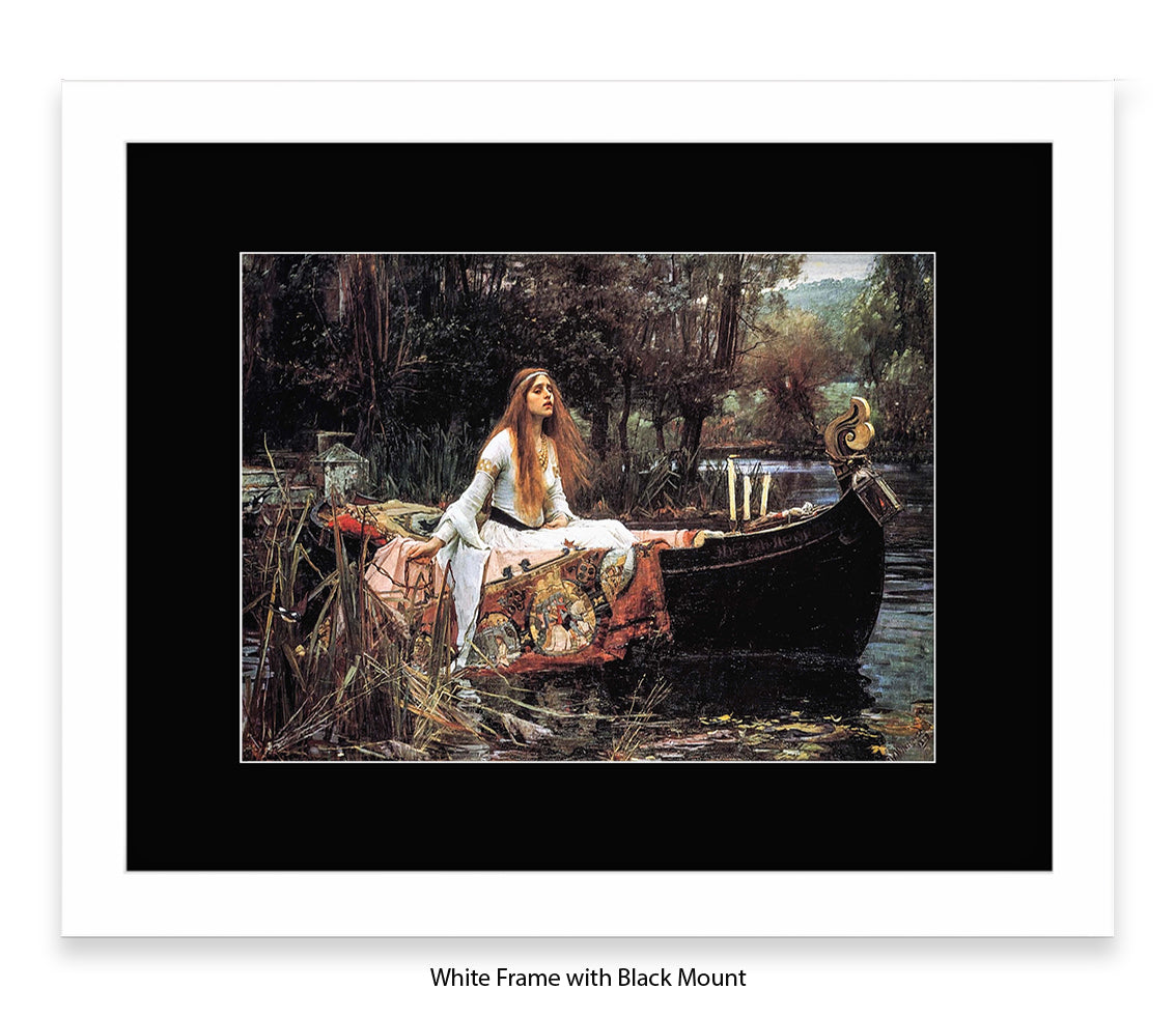 Waterhouse Lady Of Shallot Art Print