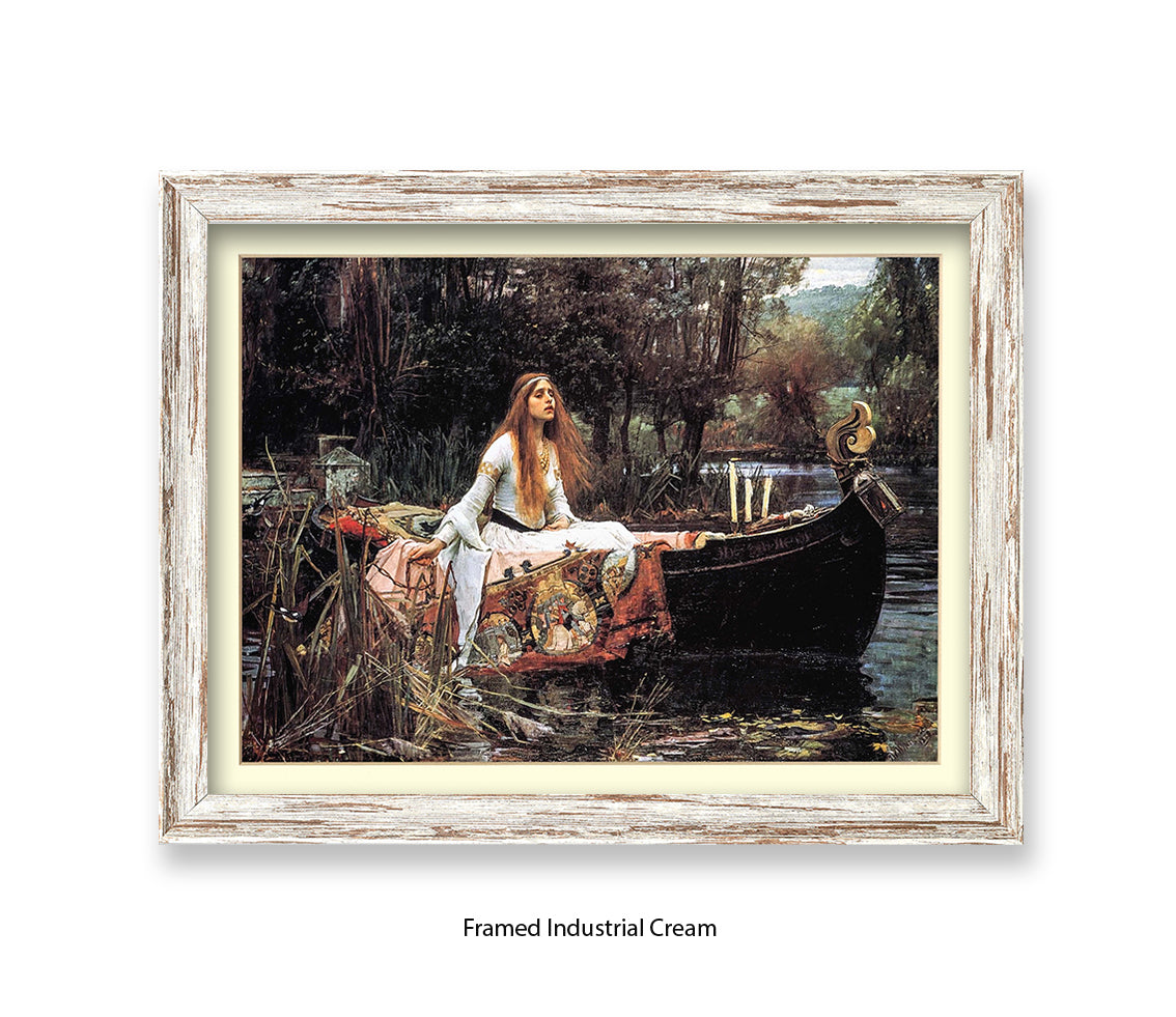 Waterhouse Lady Of Shallot Art Print