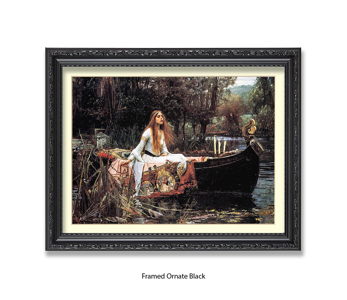 Waterhouse Lady Of Shallot Art Print