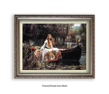 Waterhouse Lady Of Shallot Art Print