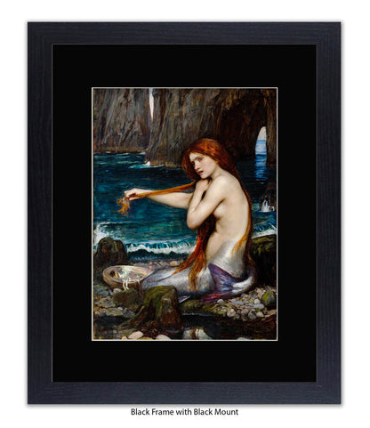 Mermaid Waterhouse Art Print