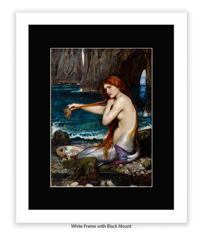 Mermaid Waterhouse Art Print