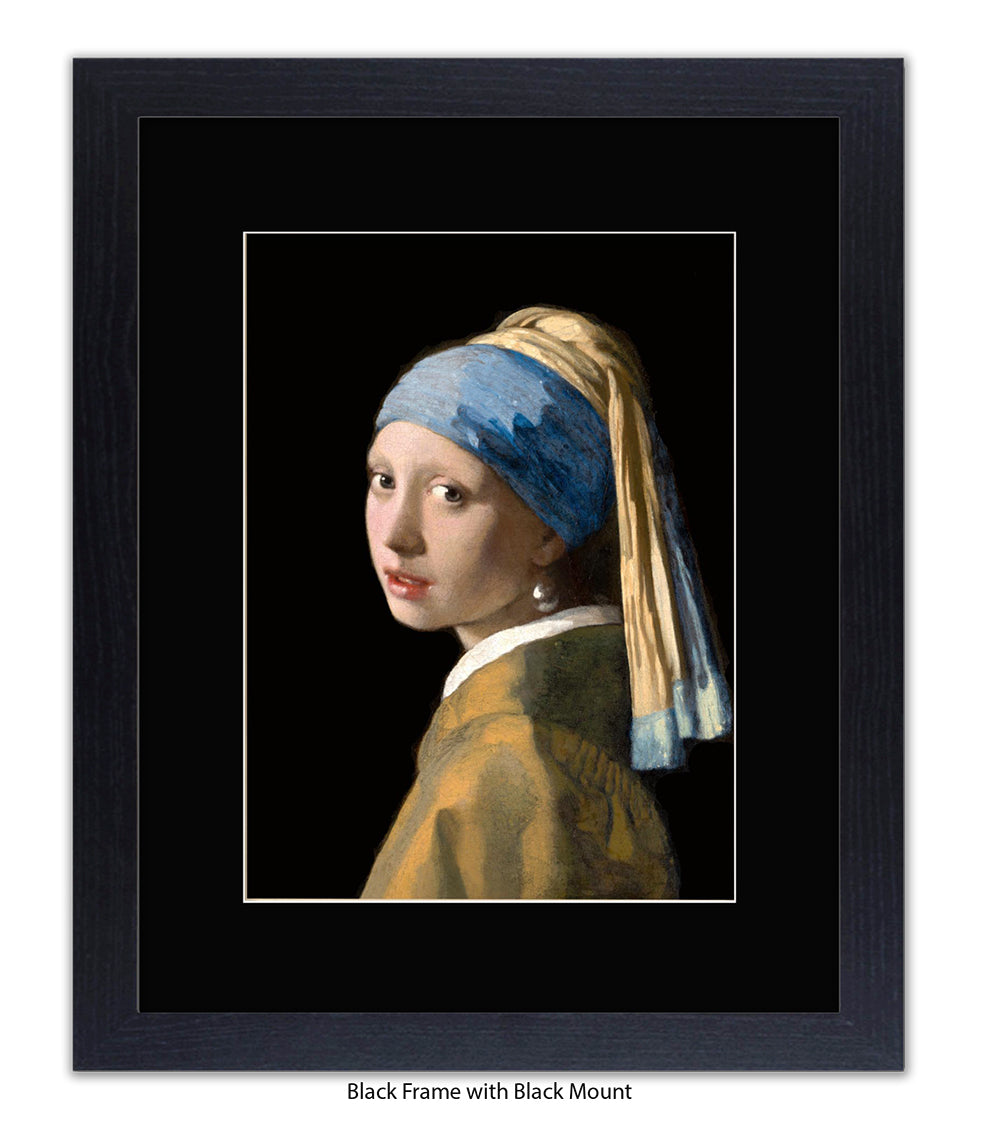 Girl With A Pearl Earing Art Print