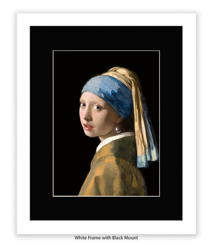 Girl With A Pearl Earing Art Print