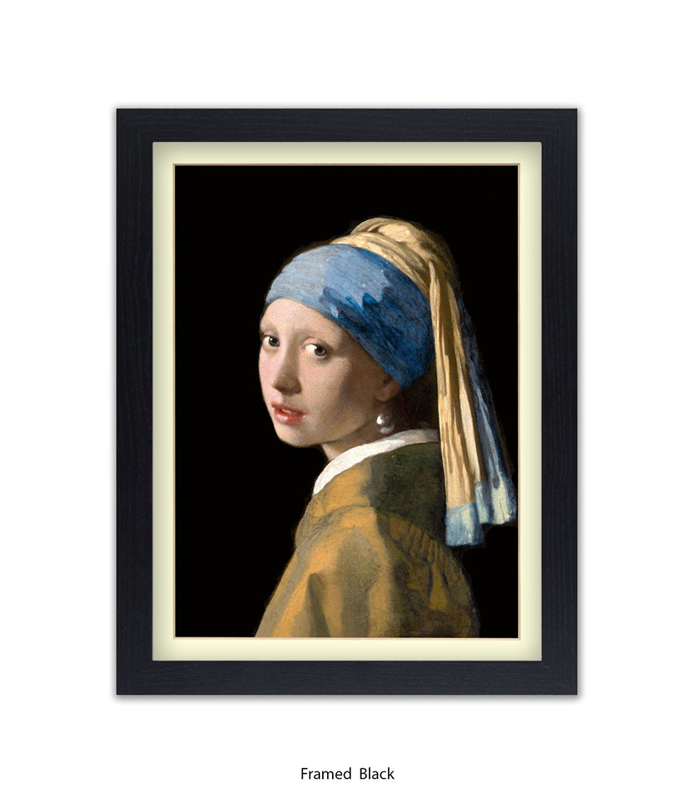 Girl With A Pearl Earing Art Print