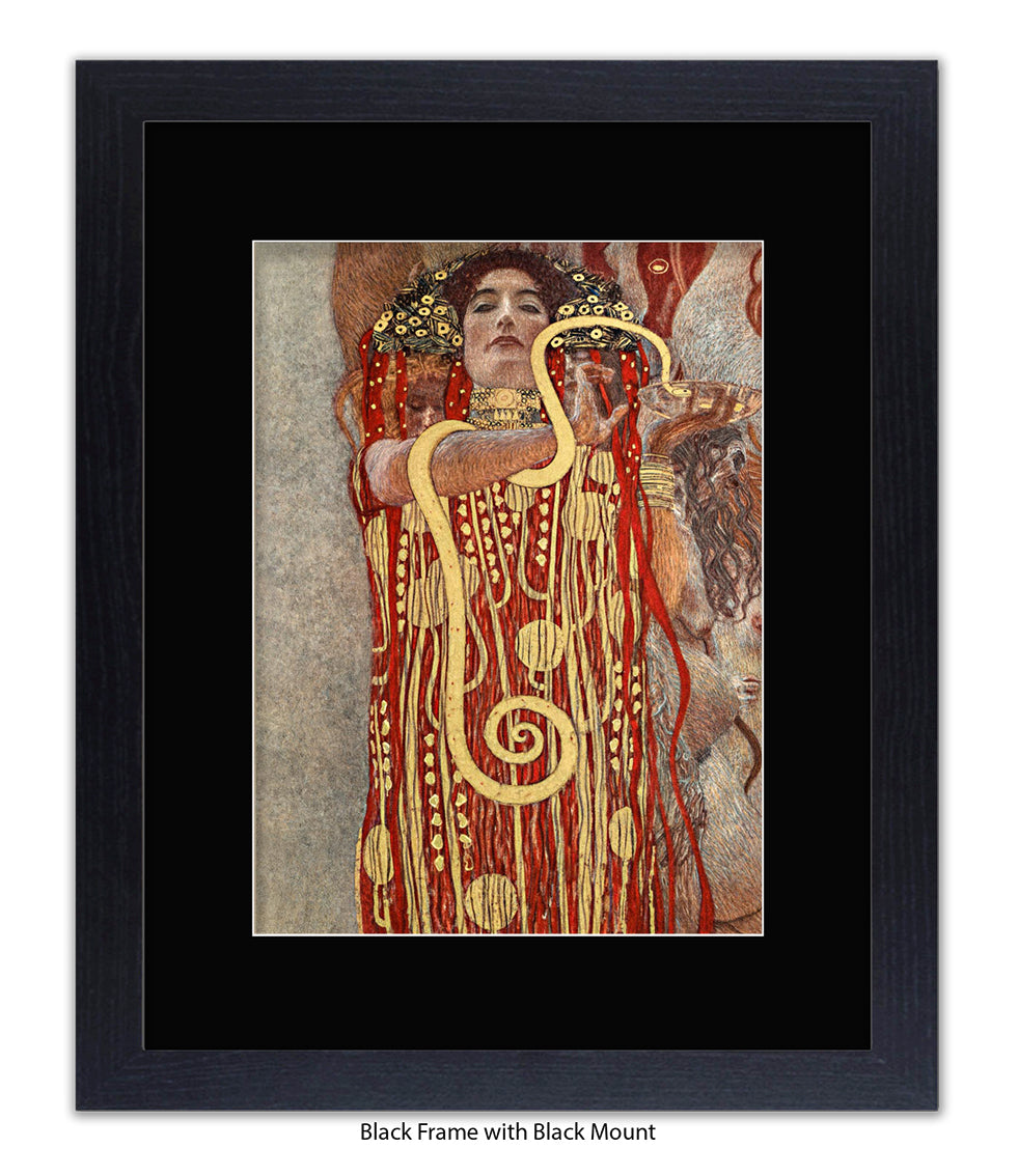 Hygieia Snake Queen Art Print