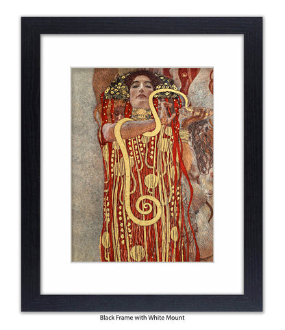 Hygieia Snake Queen Art Print