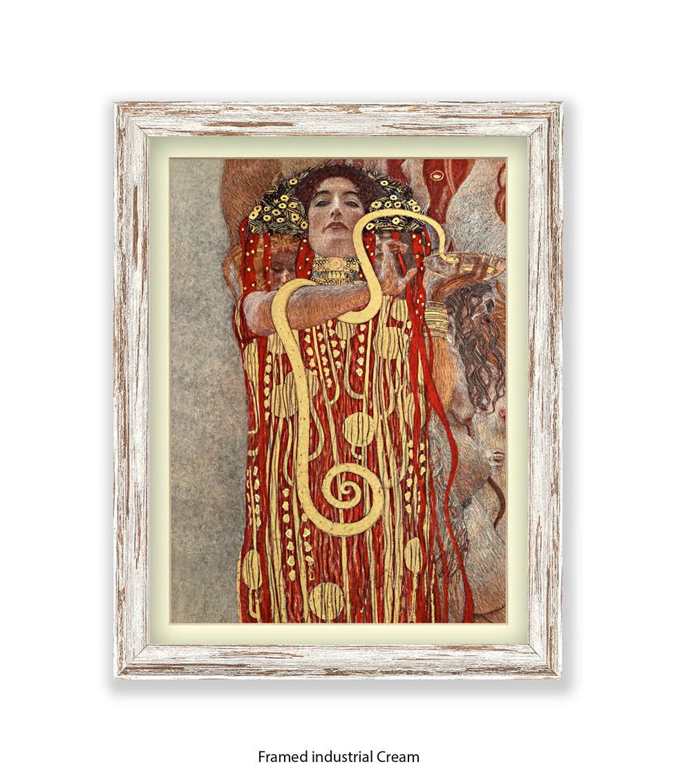 Hygieia Snake Queen Art Print