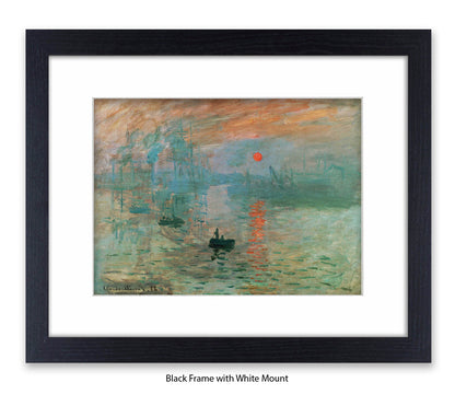 Monet Boats Art Print