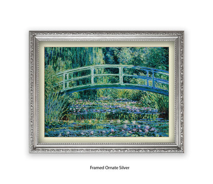 Monet Bridge Art Print