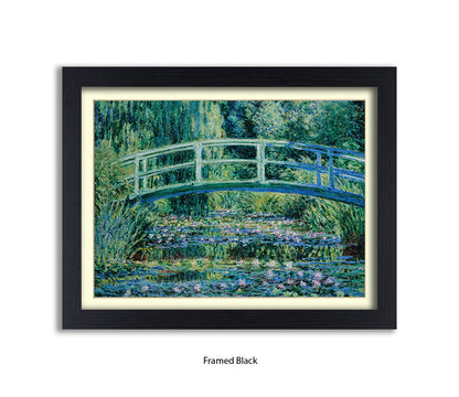 Monet Bridge Art Print