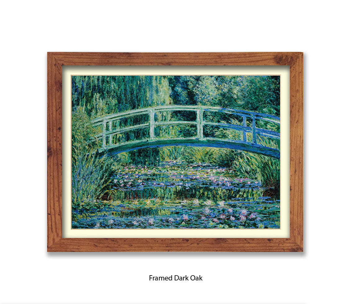 Monet Bridge Art Print