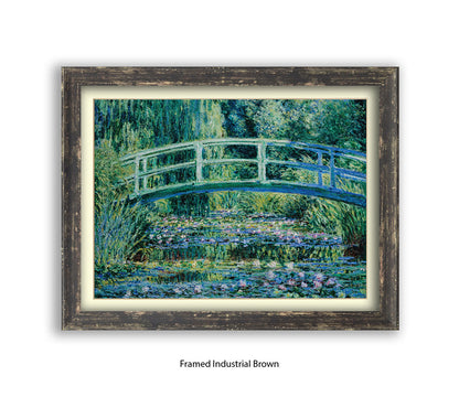 Monet Bridge Art Print