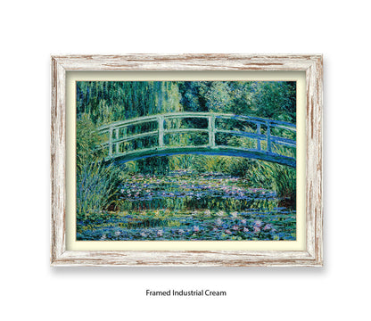 Monet Bridge Art Print