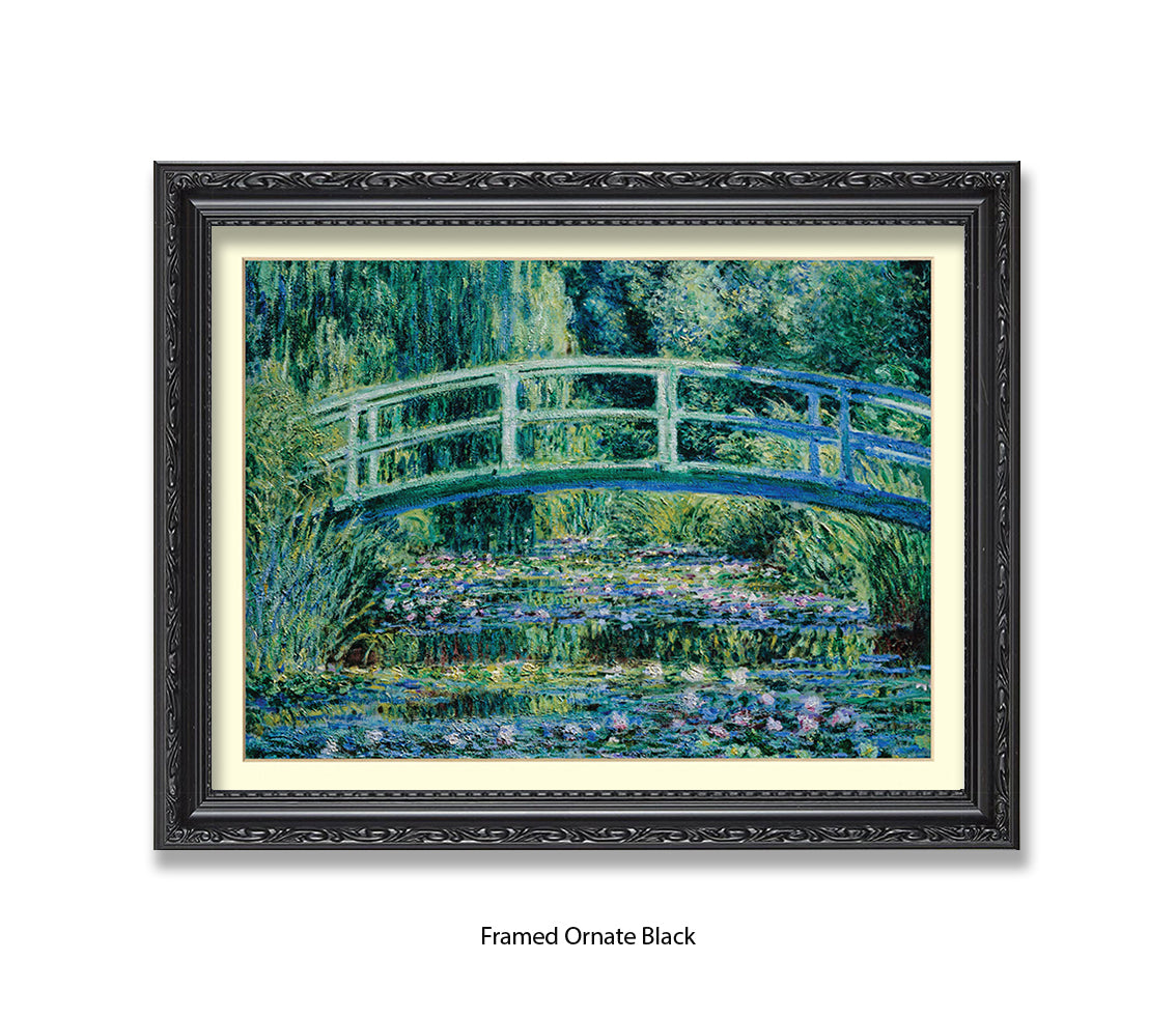 Monet Bridge Art Print