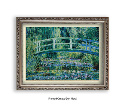 Monet Bridge Art Print