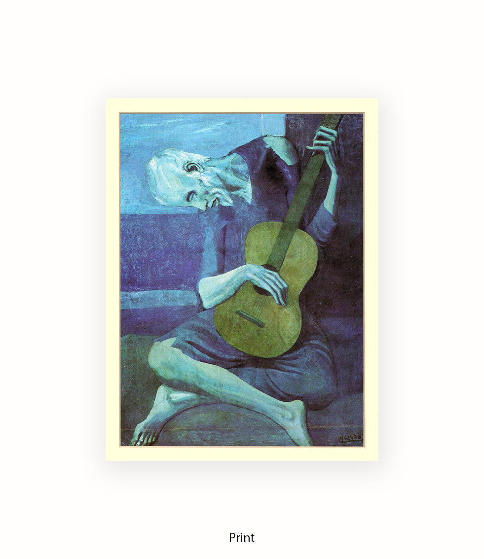 The Guitarist Art Print