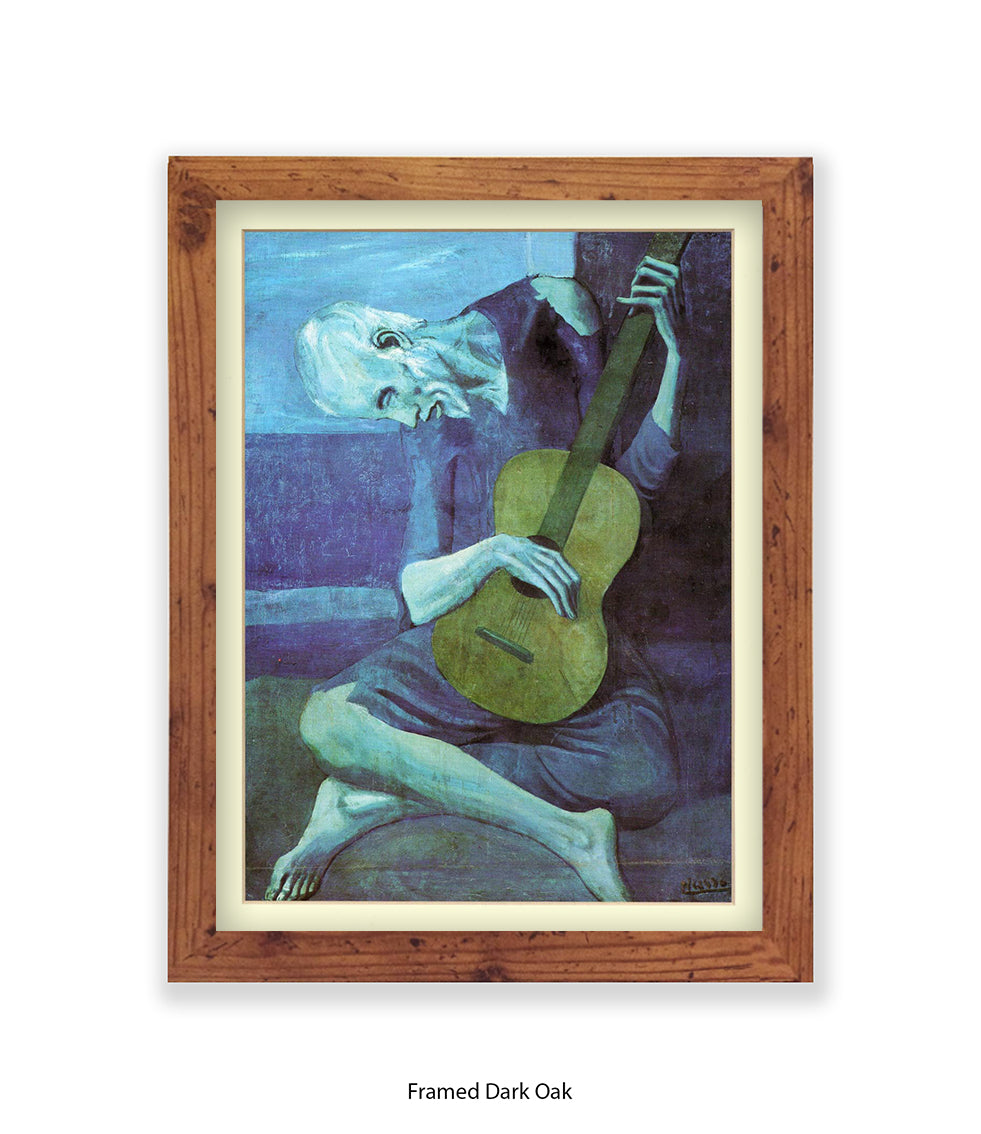 The Guitarist Art Print