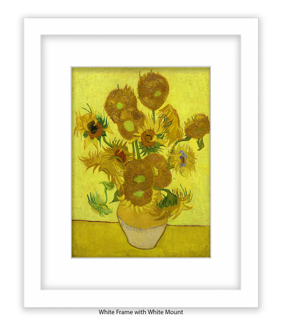 Sunflowers Van Gogh Art Print