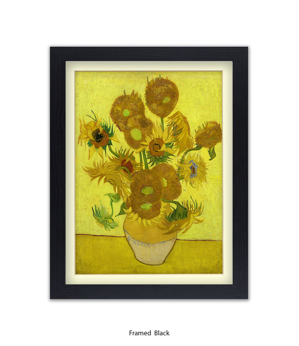 Sunflowers Van Gogh Art Print