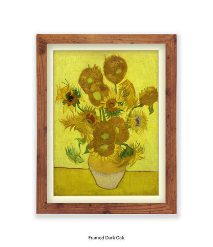 Sunflowers Van Gogh Art Print