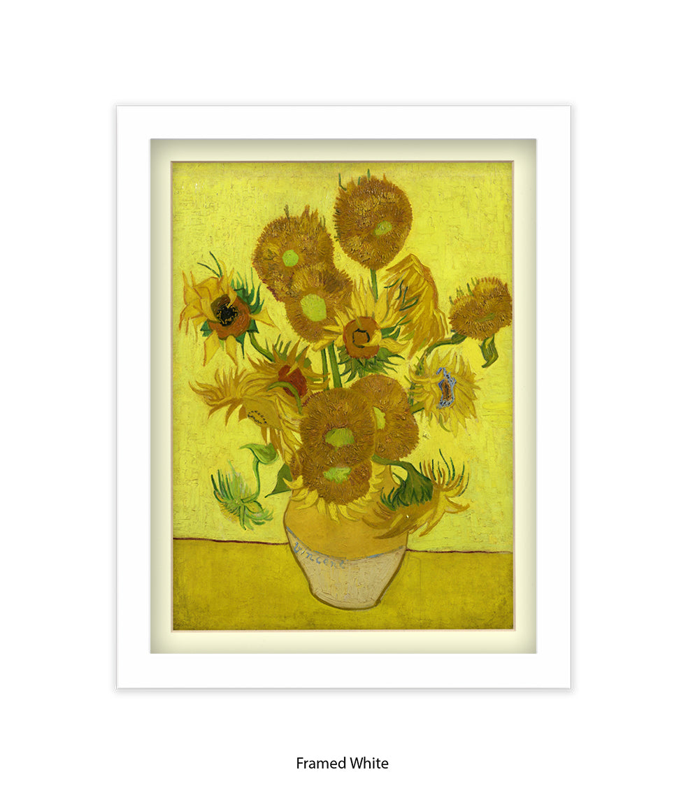 Sunflowers Van Gogh Art Print