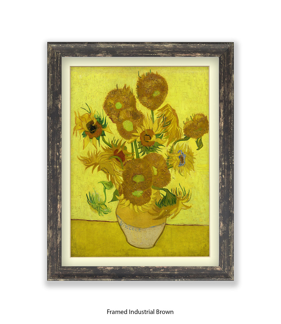 Sunflowers Van Gogh Art Print