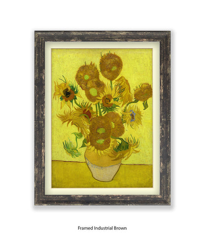 Sunflowers Van Gogh Art Print