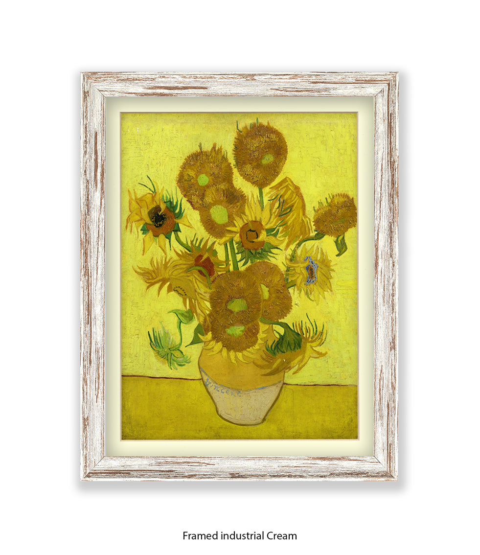 Sunflowers Van Gogh Art Print