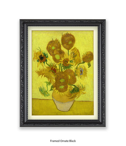 Sunflowers Van Gogh Art Print