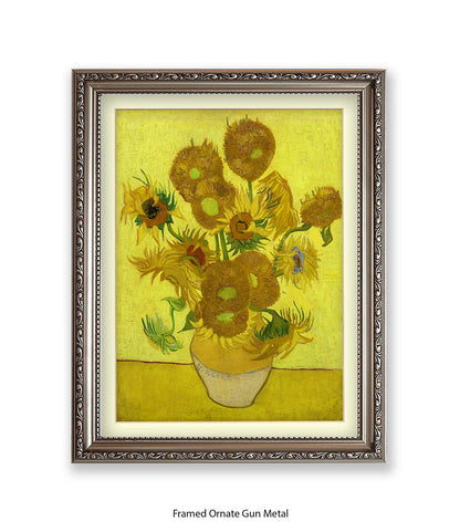 Sunflowers Van Gogh Art Print