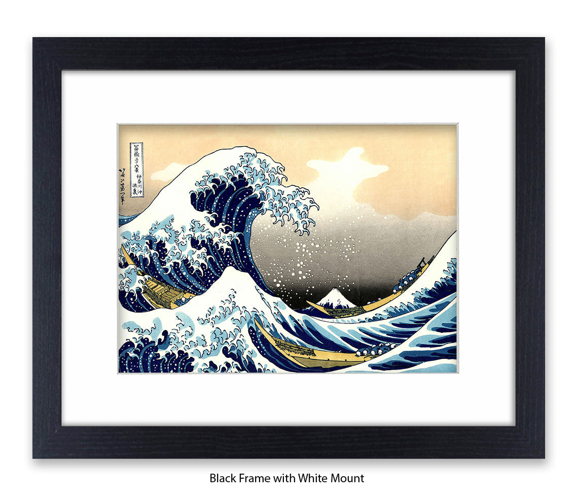 Great Wave Katsuki Hokusia Japanese Art Print