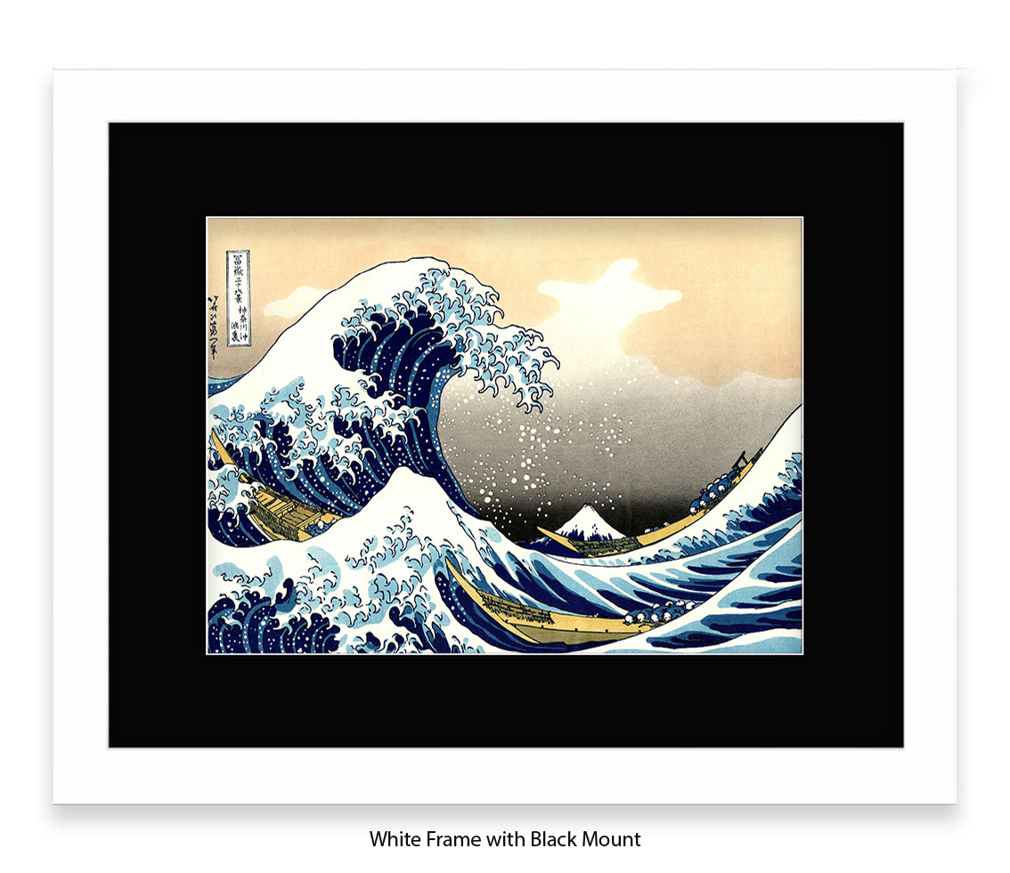 Great Wave Katsuki Hokusia Japanese Art Print