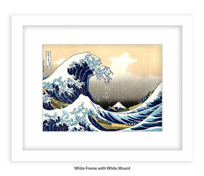 Great Wave Katsuki Hokusia Japanese Art Print