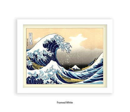 Great Wave Katsuki Hokusia Japanese Art Print