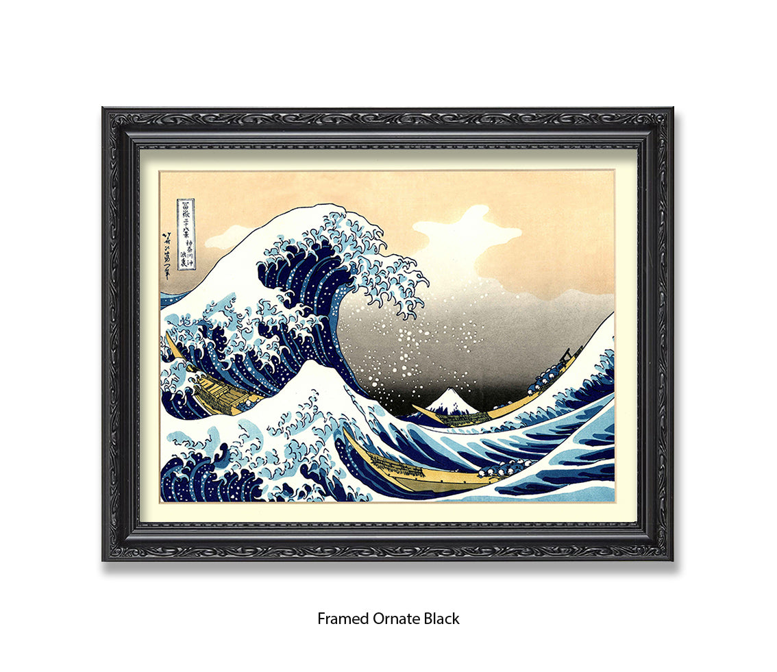 Great Wave Katsuki Hokusia Japanese Art Print