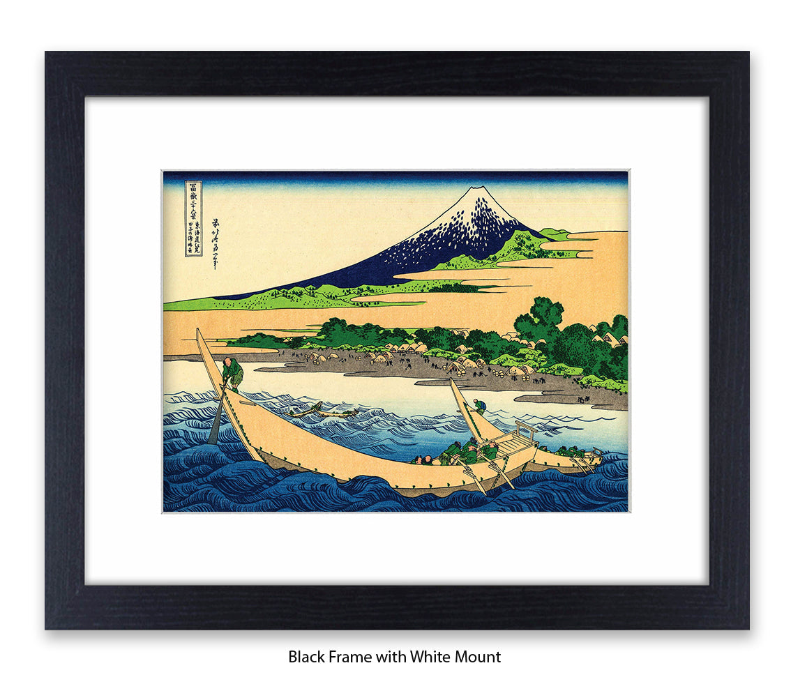 Mount Fuji Shore Of Tago Bay Japanese Art Print