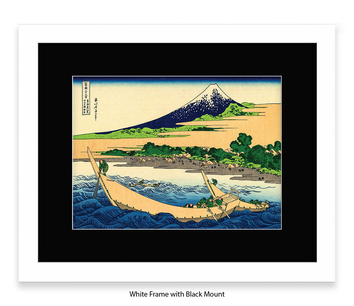 Mount Fuji Shore Of Tago Bay Japanese Art Print